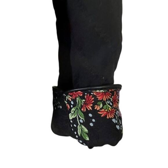 Bellagioseta Black Quilted Jacket Women’s Small Made in Italy Floral Lining - Picture 2 of 6